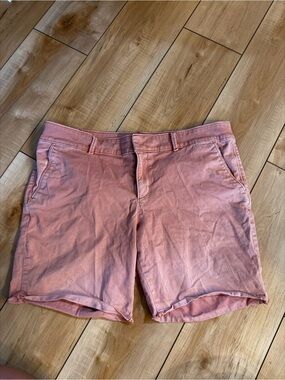 LOFT Mauve-Pink Bermuda Shorts